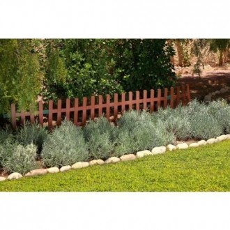PACK 5 MINI VALLAS CLICKFENCE LOP 40X40CM MARRON