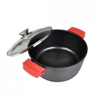 CAZUELA ALTA ALUMINIO FUNDIDO ECOCHEF 32CM