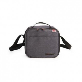 LUNCHBAG CITY GRIS (2X0.6L CONT.)