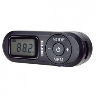 RADIO DIGITAL MINI NEGRA FM 20 EMIS. DISPLAY CINTA