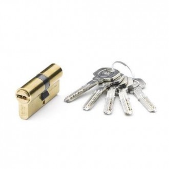 CILINDRO SEGURIDAD 30X60 LATON DOBLE EMBRAGUE YL6