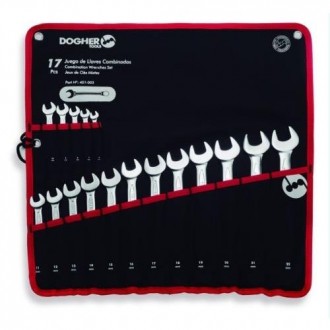 BOLSA NYLON 17 LLAVES COMBINADAS 6-22MM