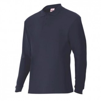 POLO MANGA LARGA AZUL NAVY P105503 61 T- L