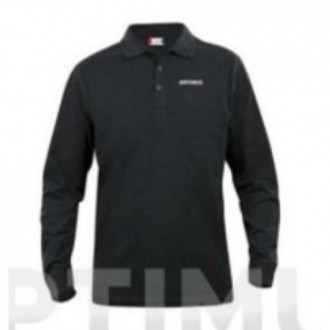 POLO MANGA LARGA OPTIMUS ANTRACITA M