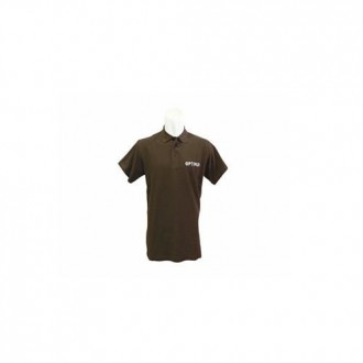 POLO CHICO M/CORTA OPTIMUS MARRON (ALMACEN) L