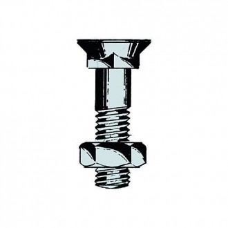 CENT. TORNILLO ARADO DIN-608 11X80