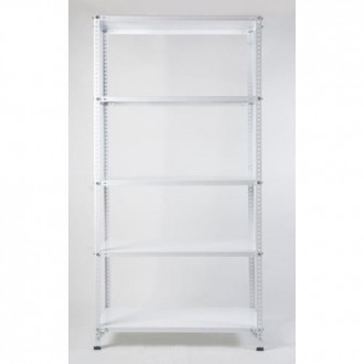 ESTANTERIA BLANCA 200X100X40 MEGA 40