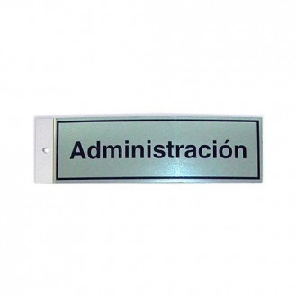 PICTOGRAMA LATONADO 180X60 ADMINISTRACION