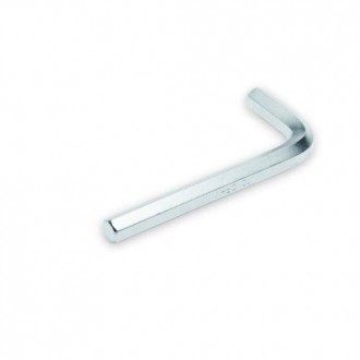 LLAVE ALLEN HEXAGONAL CORTA CROMADA 17MM
