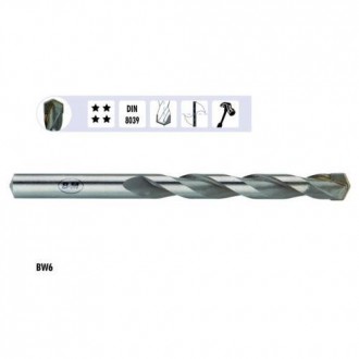 BROCA PARED PROF.S/LARGA Ø 10X400