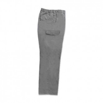 PANTALON MULTIBOLSILLOS TERGAL GRIS 46