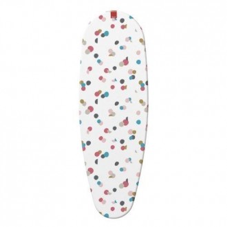 FUNDA PLANCHA C/ESPUMA 130X47 PISTACH.CORAZ.627516