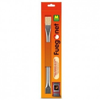 PINCEL + RASQUETA ESTUFAS PELLET 231589