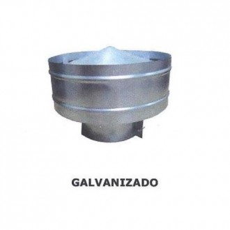 SOMBRERO ANTIRREGOLFANTE GALVANIZADO 300 MM.