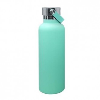 BOTELLA TERMO SPORT INOX 750ML TURQUESA FIH718