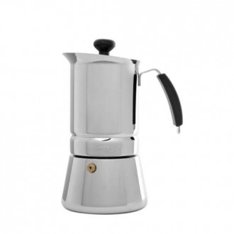 CAFETERA ARGES INOXIDABLE 6 TAZAS 215080400