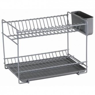 ESCURREPLATOS PEQUEÑO GRIS 89015