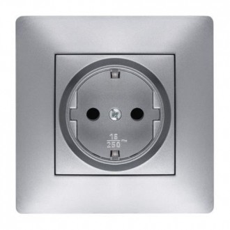 TOMA CORRIENTE 16 AH. 250 V. ALUMINIO 9223