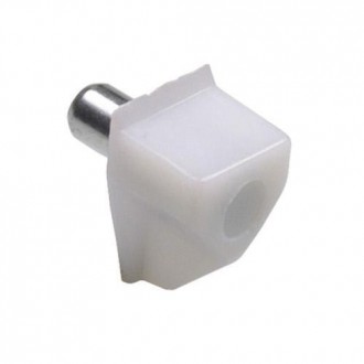 SOPORTE BALDA 5X18X10MM PLASTICO BLANCO 160 8UNDS