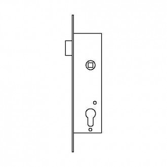 CERRADURA PUERTA METALICA 2219/203/AI TESA