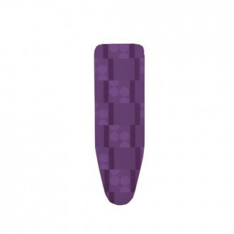 FUNDA PLANCHA MULETON LOGOS MALVA 140X55 FUR004