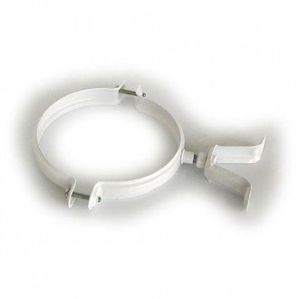 ABRAZADERA REGULABLE 125 MM. ALUMINIO BLANCO