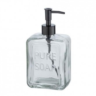 DOSIFICADOR JABON PURE SOAP TRANSPARENTE 24714
