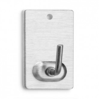COLGADOR INOX ADHESIVO (BL-2) 2040-1