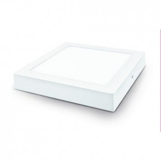 DOWNLIGHT LED 24 W. SUPERFICIE CUADRADO BCA. FRIA