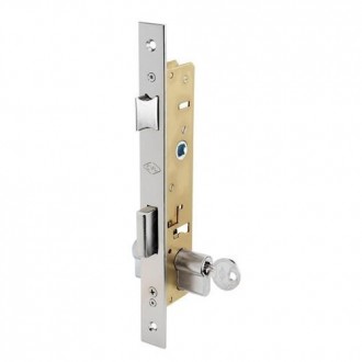 CERRADURA EMBUTIR 184/35/0 HIERRO NIQUELADO CVL