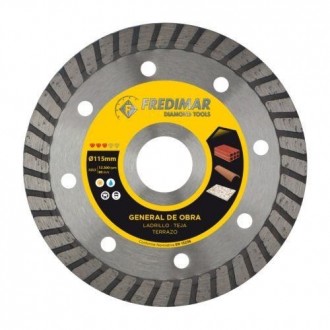 DISCO UNIVERSAL 115MM TURBO RAPID CUT ALTURA 10MM