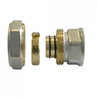 ENLACE COMPRESION RECTO HEMBRA COBRE 15X1/2