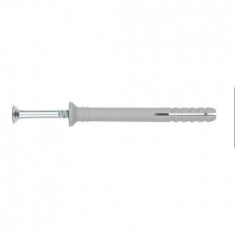 TACO CLAVABLE CON TORNILLO 6X40 6(BL.) BZTCCA06040