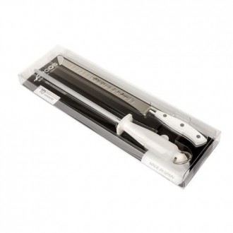 SET CUCHILLO JAMONERO+CHAIRA SERIE RIVIERA 852000