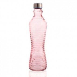 BOTELLA 1L. C/TAPON LINE ROSA QD 7522049