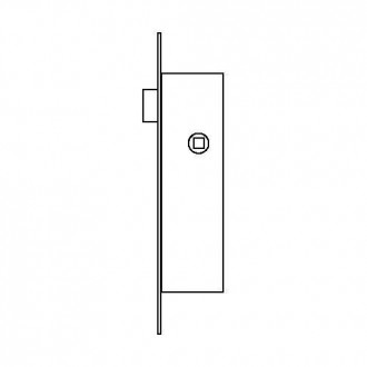 CERRADURA PUERTA METALICA 2215/28/AI TESA