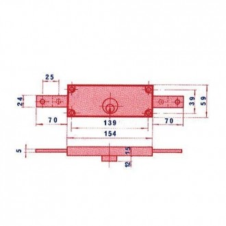 CERRADURA PUERTA METALICA 5511 HZ LINCE