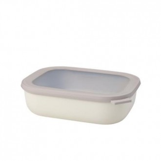 BOTE COCINA CIRQULA RECTANGULAR 2000ML NORDIC WHIT