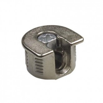 ENGANCHE EXCENTRICA M6 Ø20X12,5MM NIQUELADO (B-4)