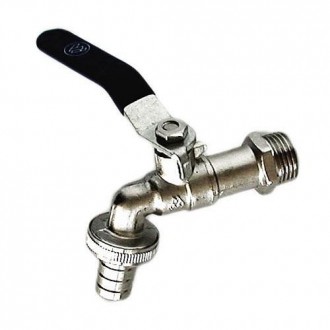 GRIFO CODO ESFERA PARA MGANGUERA 1" 490004