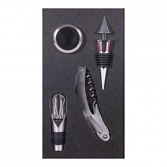 JUEGO 4 PIEZAS PARA VINO KS5011