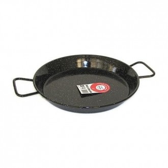 PAELLA VALENCIANA ESMALTADA LA IDEAL 80 CM.