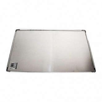 BANDEJA CON BORDON ALUMINIO 33X44 CM. 21033