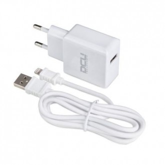 CARGADOR USB 5V 2.4A + CABLE LIGHTING 1M 37350000