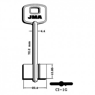 LLAVIN GORJA DE SEGURIDAD CI-1G