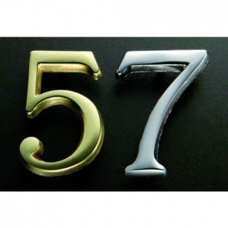 NUMERO LATON/50 NIQUEL SATINADO 4 E31004S
