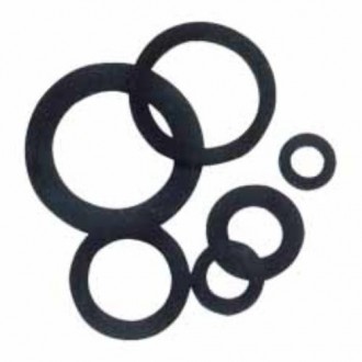 ARANDELA GOMA PLANA 3/4" (BL.) B36013