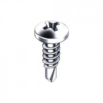 CENT. TORNILLO PUNTA BROCA DIN-7504-N 7X16