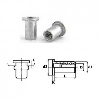 TUERCA ACERO ANCHA M6 0,50-3 (CENT.)