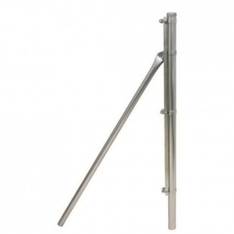 POSTE PRINCIPIO CON TENSOR GALVANIZADO 1 M.